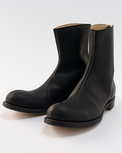 center seam back-zip boots（GUIDI calf）