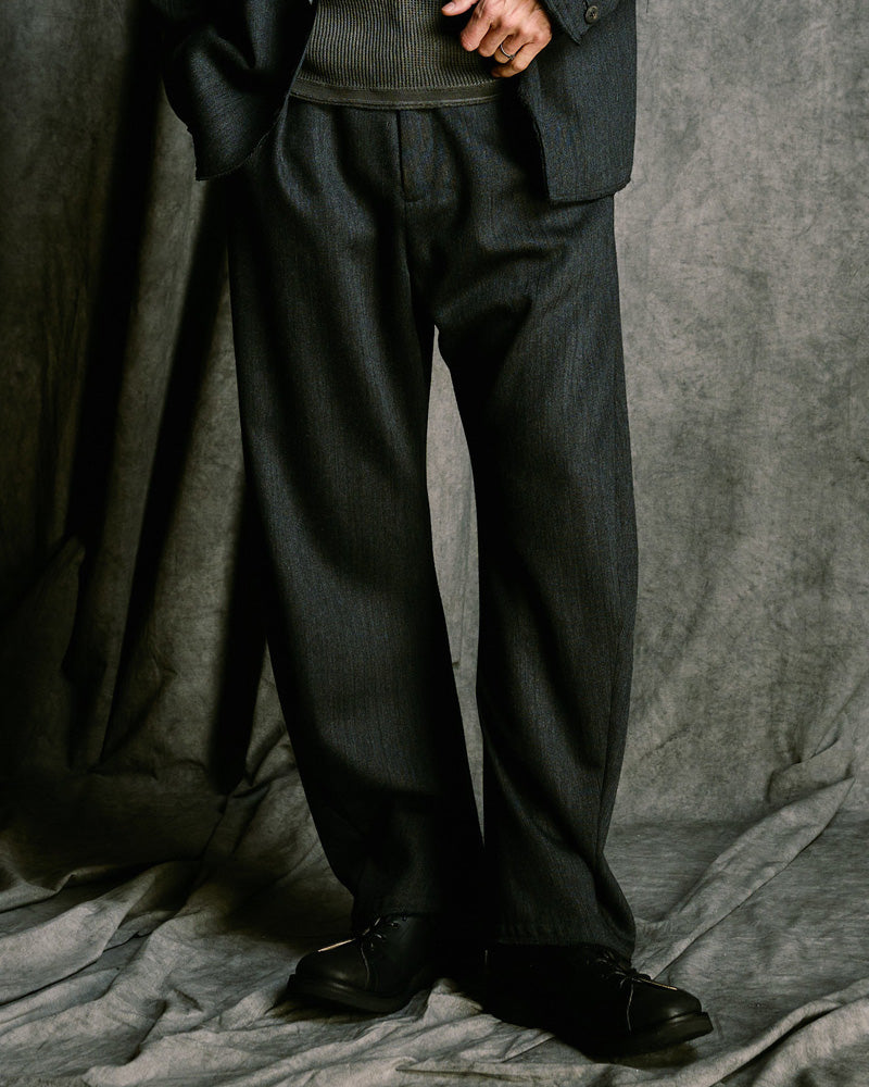 venetian stripe wide banana slacks – wjk online store