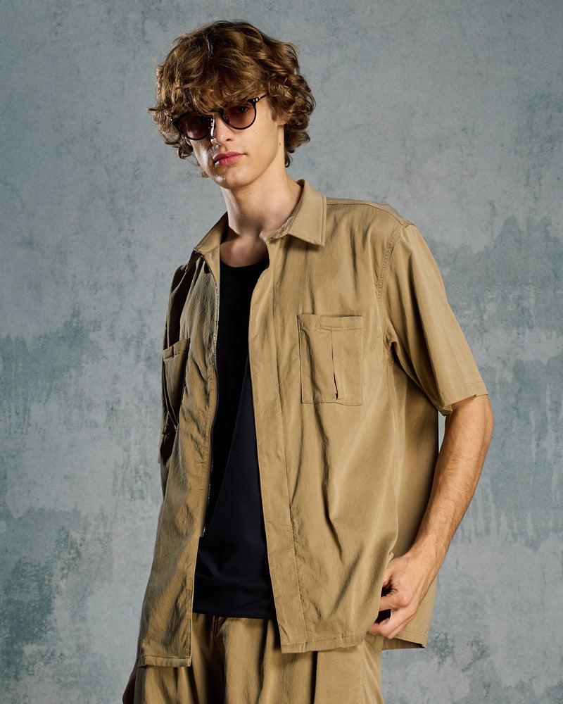 WJ 2016年2月29日号 front-zip shirt H/S – wjk online store