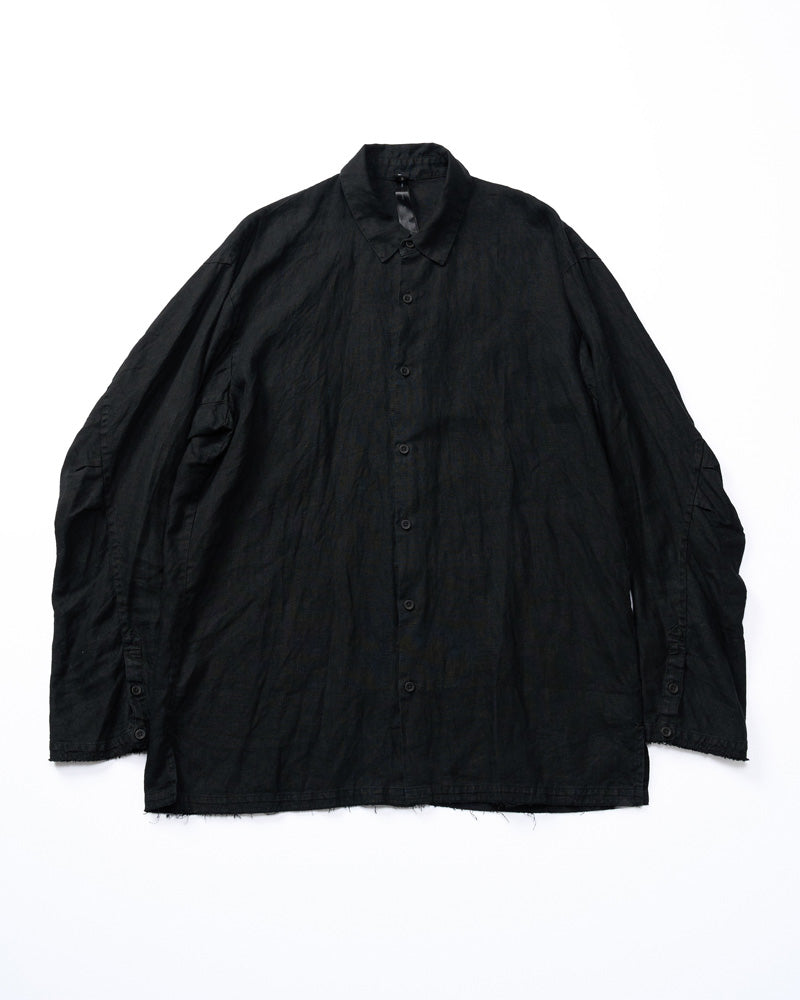 Exclusive】hemp shirt jacket(deep black) – wjk online store
