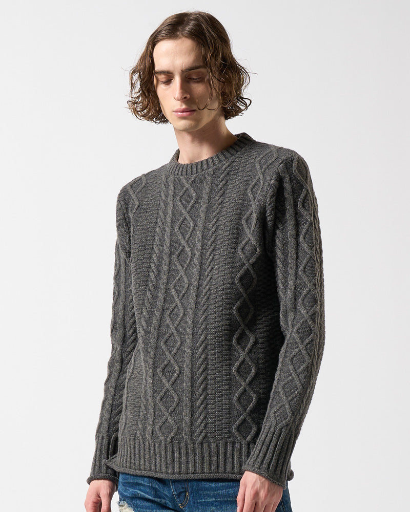 ONLY & SONS Onskicker Mens Cable Knit Sweater - BLACK | Tillys