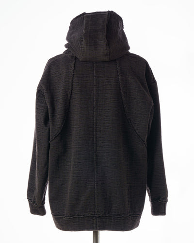 ex.heavy zip hoodie