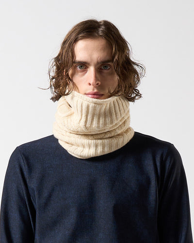 plating cable knit snood