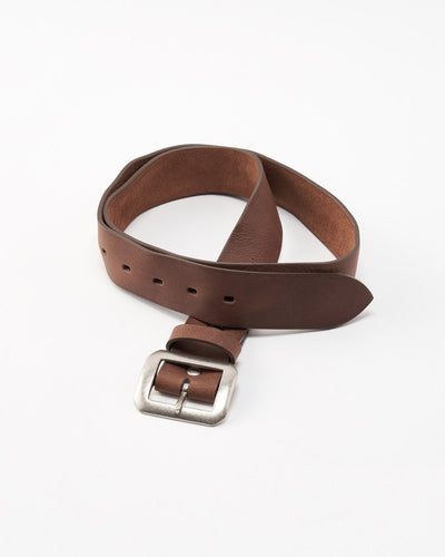 simple leather belt