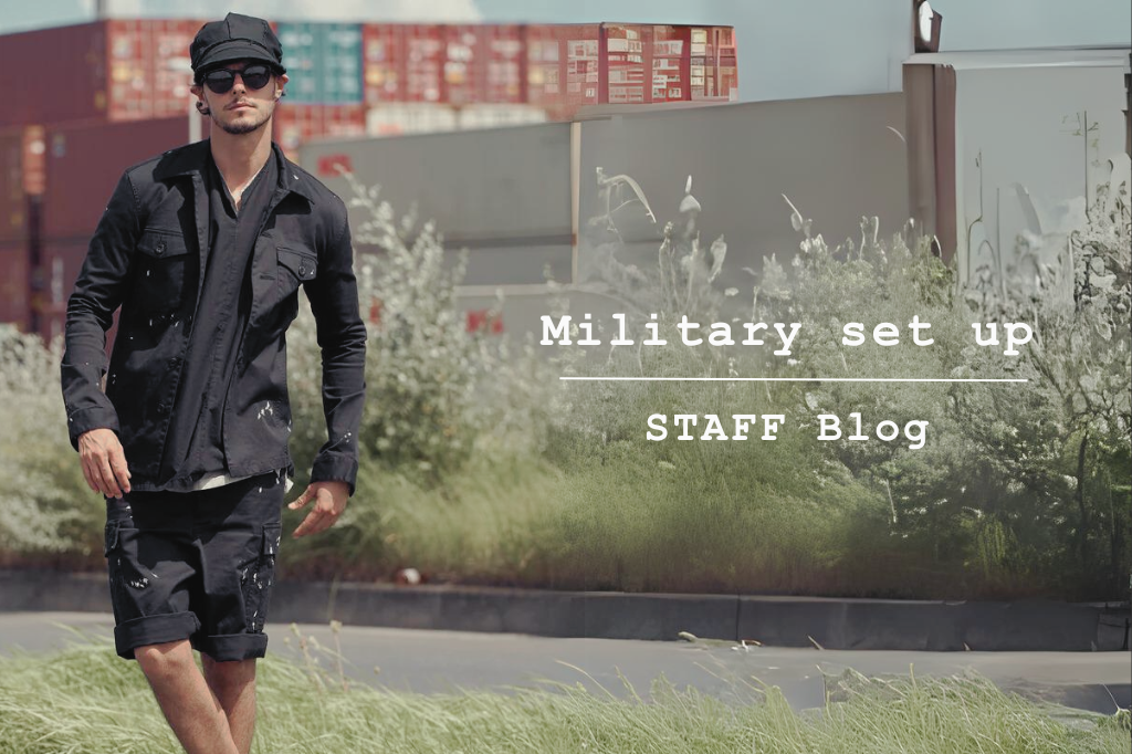 ヴィンテージスペシャル30S40S50Sミリタリーハンドペイント STAFF Blog〉 ハンドペイントで遊びを加えた 