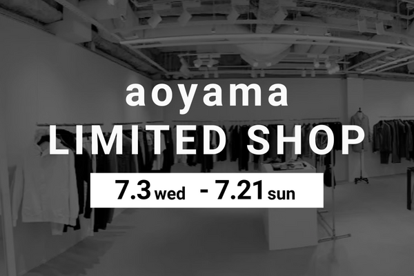 aoyama LIMITED SHOP open!!