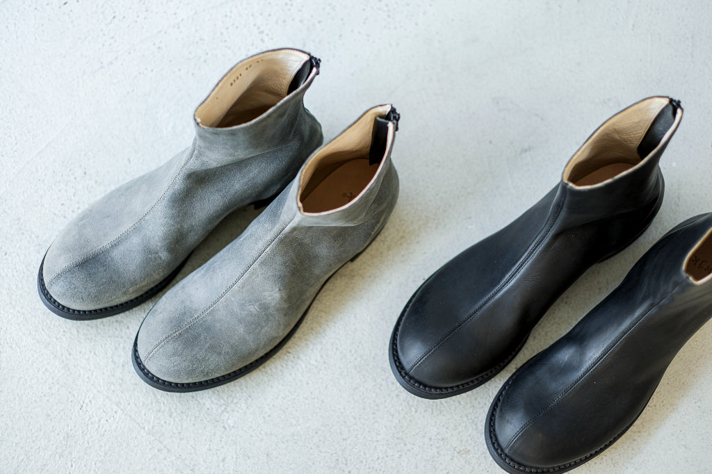 2023 AW｜上質なレザーを表裏で愉しむ、wjkのバックジップブーツ