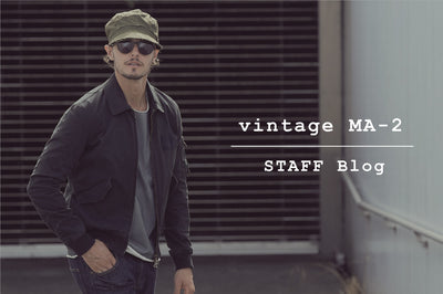 〈STAFF Blog〉 新品ながらヴィンテージの雰囲気を纏う、布帛加工ミリタリーブルゾン