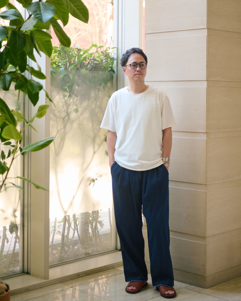 2-tuck wide trousers – wjk online store