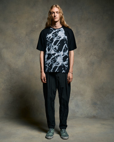 wide tapered slacks