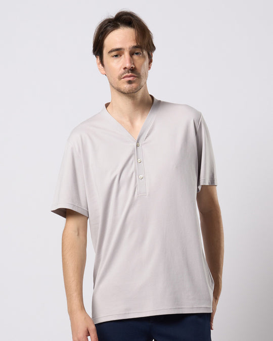 luxury cotton smart collar S/S