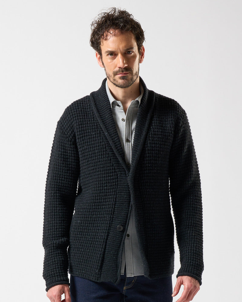 定価8.6万wjk bulky wool shawl collarカーディガンL 定価8.6万wjk