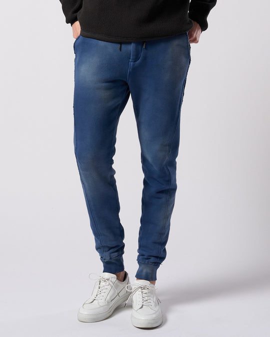 fade switching rib sweat pants