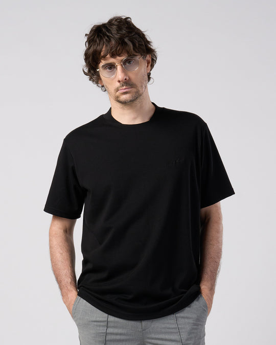 luxury cotton high back neck S/S