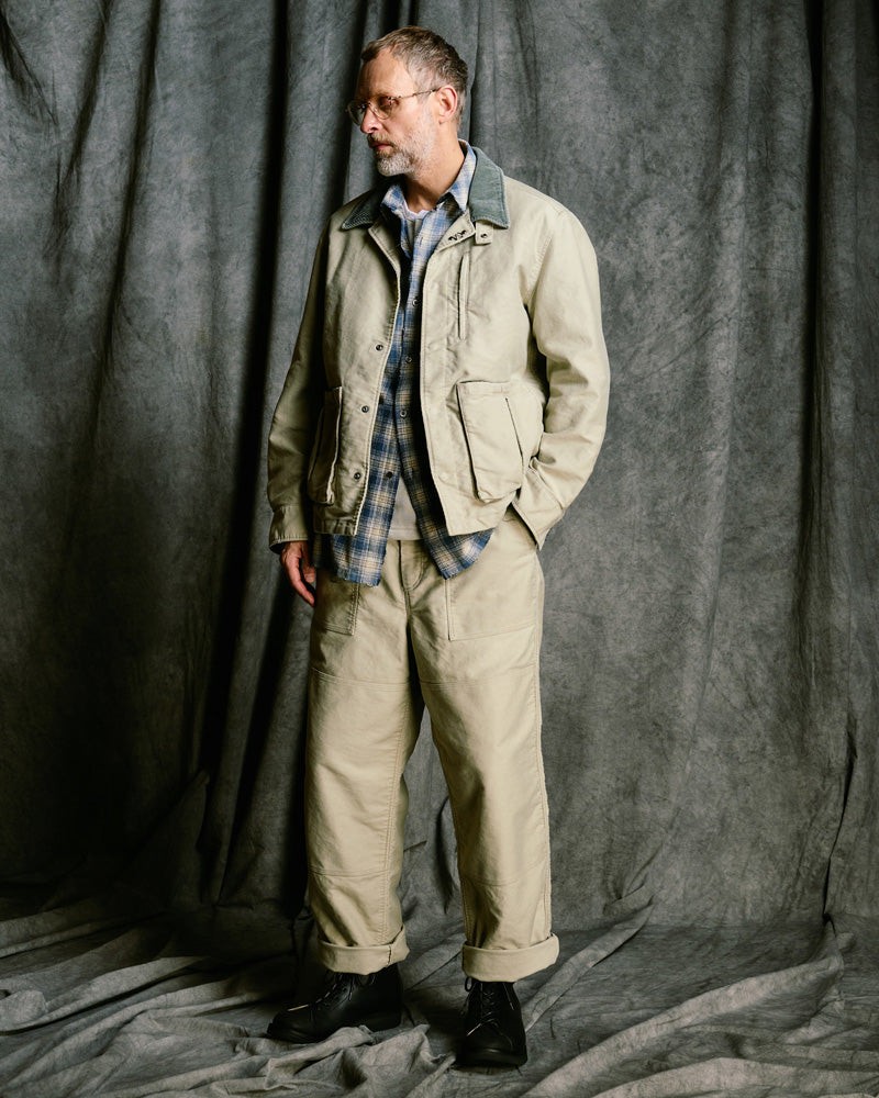 heavy moleskin work pants