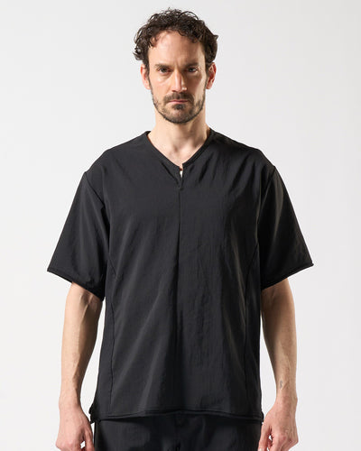 switching pullover shirt H/S