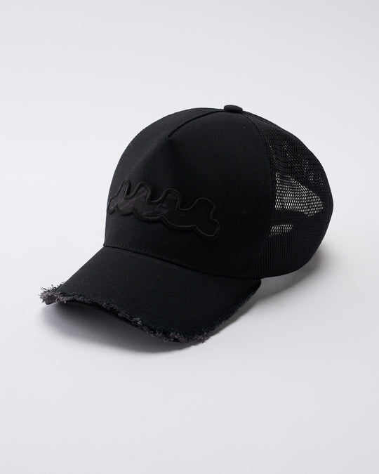 【muta × wjk】wave cut-off mesh cap