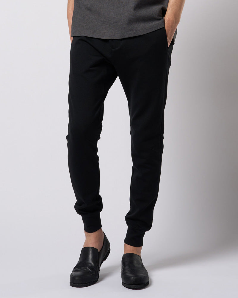 basic rib sweat pants
