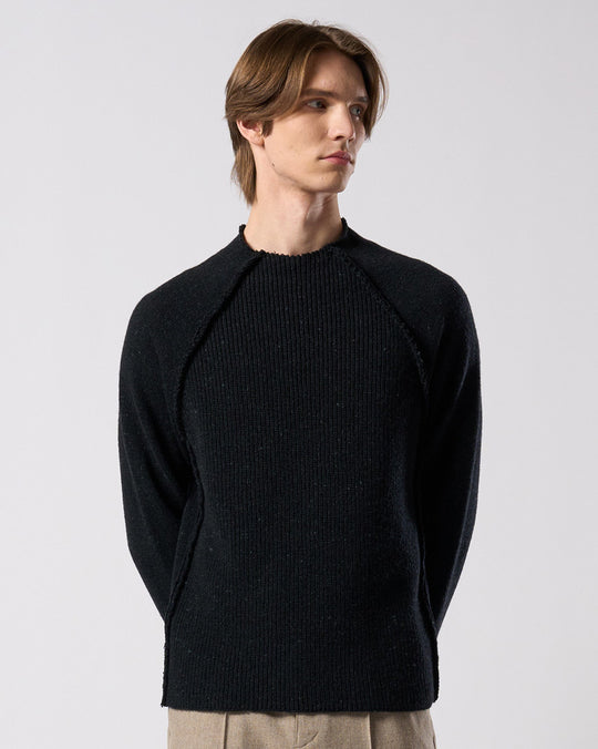 lomond×powder line high-neck knit