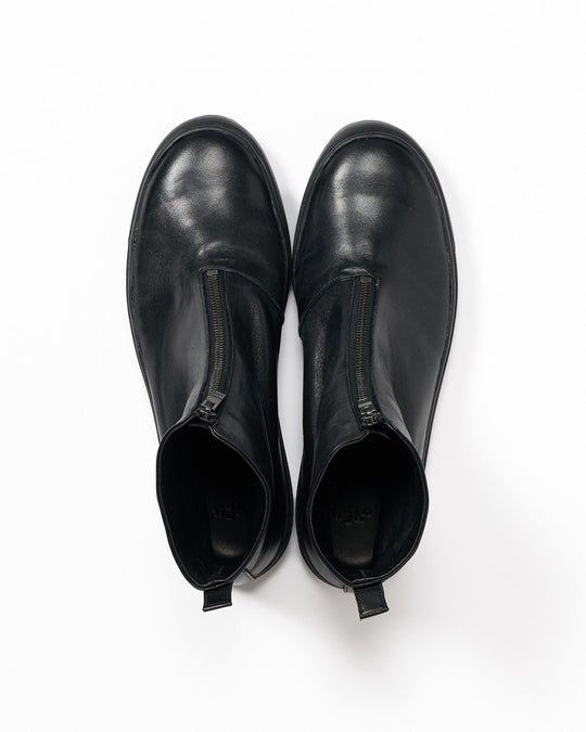 front zip bootie