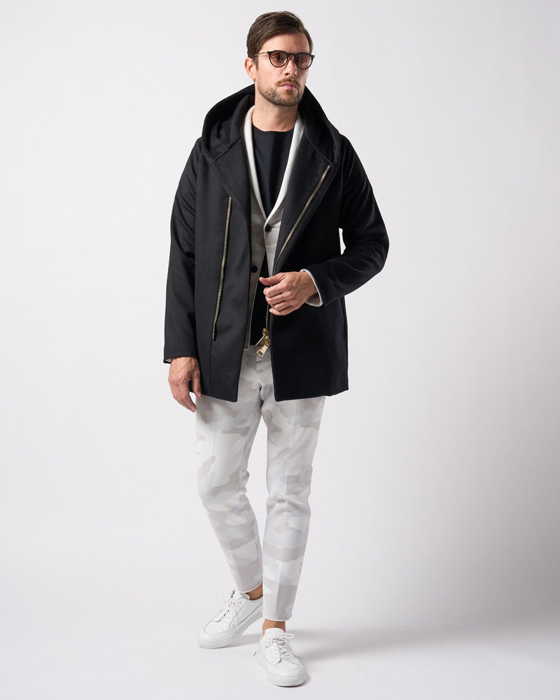 【LEON×B'2nd×wjk】exclusive zip witch coat