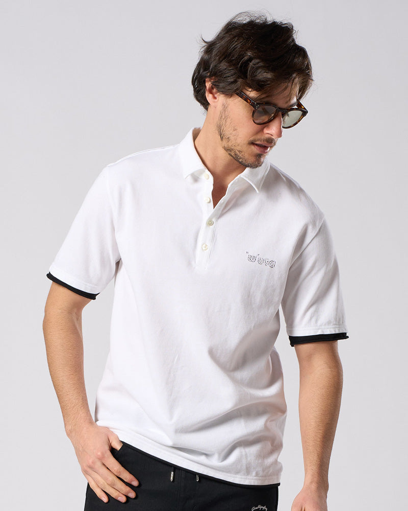muta × wjk】cut-off polo S/S(printed) – wjk online store