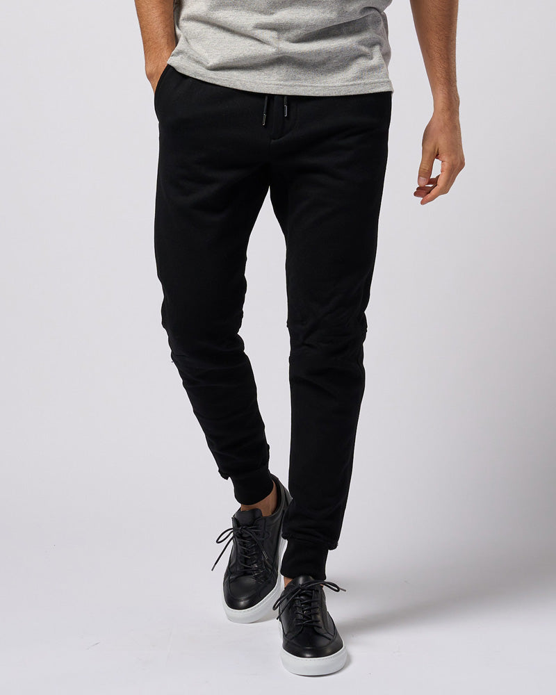 basic rib sweat pants