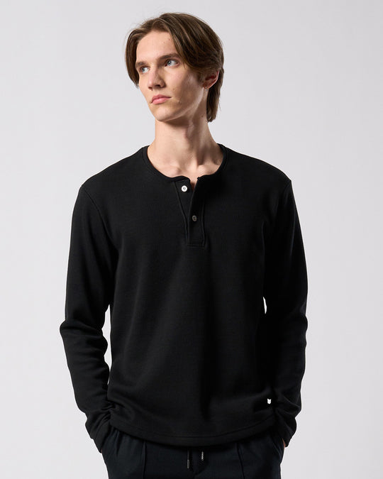 back boa thermal henley L/S
