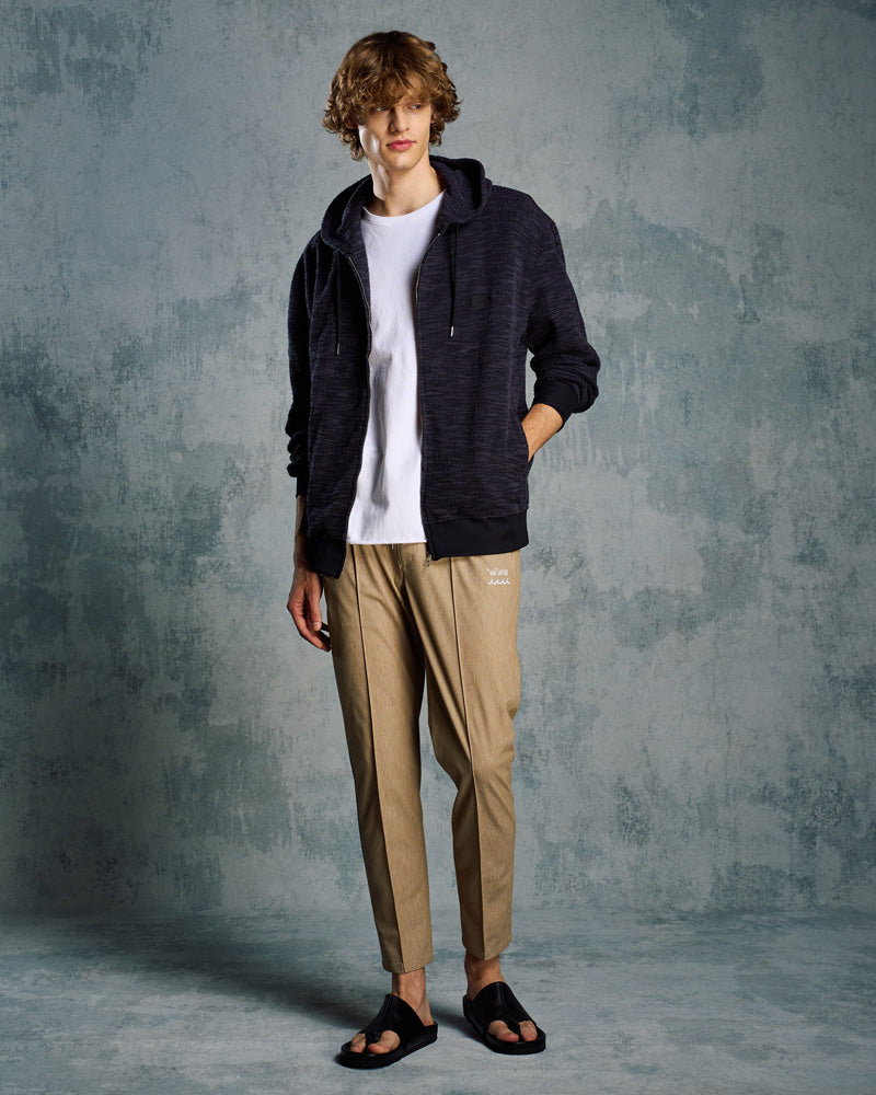 【muta × wjk】knit jacquard relax parker