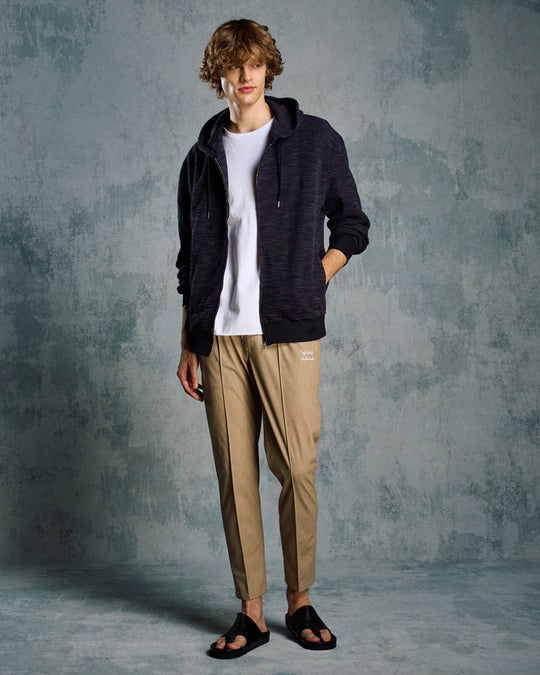 【muta × wjk】knit jacquard relax parker
