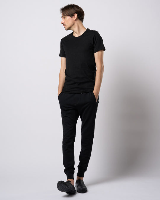 cut-off crew-neck S/S