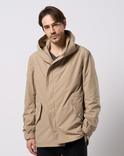 wrap field parka