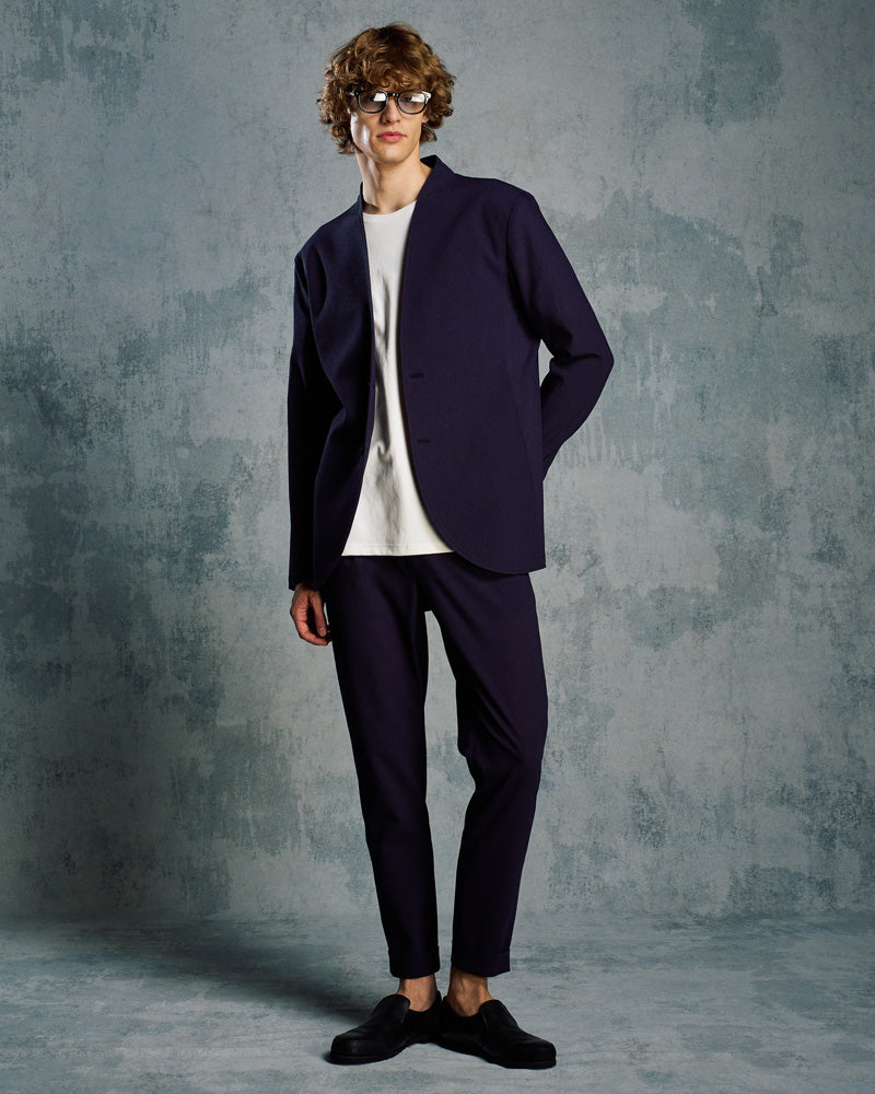 tuck slim slacks