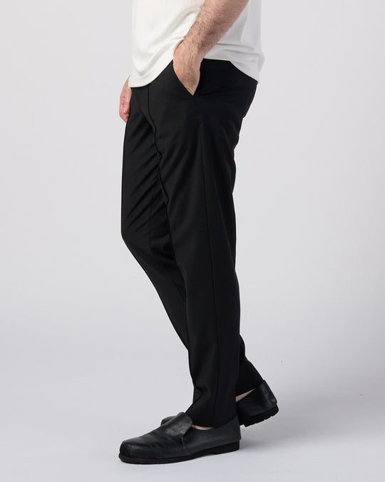 comfort pin-tuck slim slacks