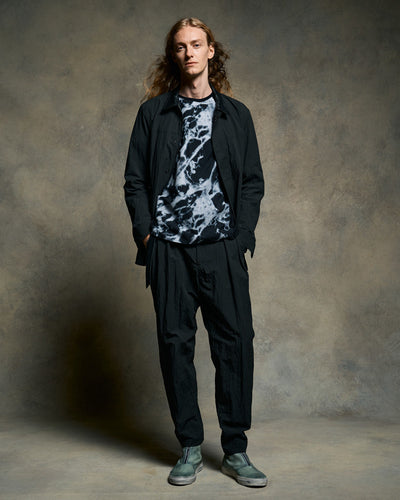 wide tapered slacks