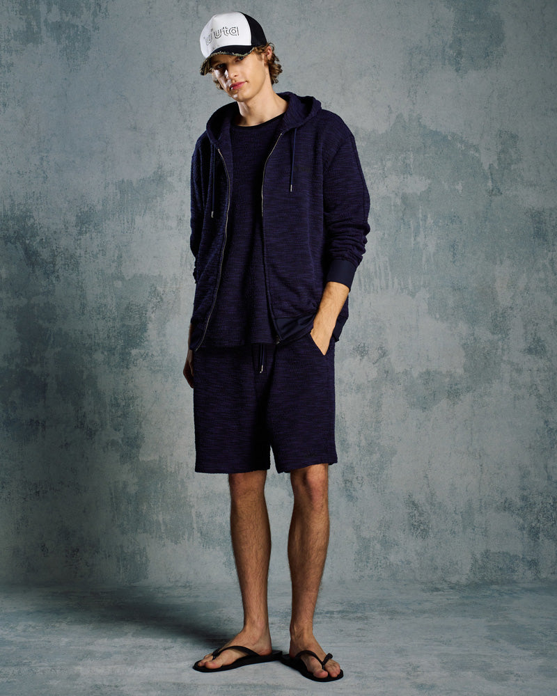 【muta × wjk】knit jacquard relax shorts
