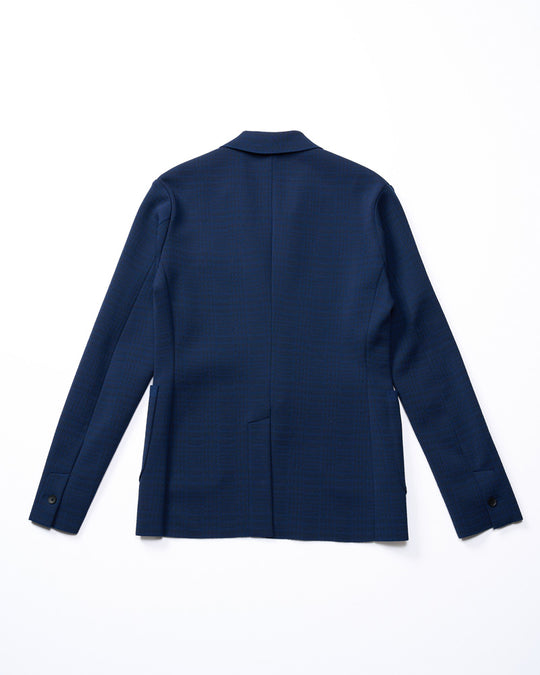 【muta × wjk】function knit jacket (jacquard check)