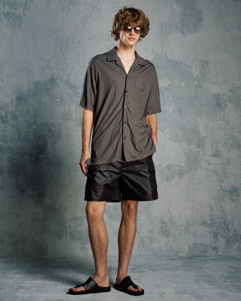solid cargo shorts