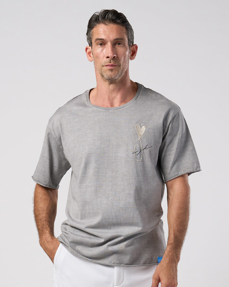【Maison Honoré Paris × wjk】heart fish cut-off S/S