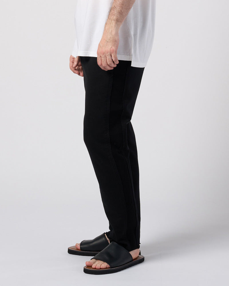 compact urake cut-off line pants