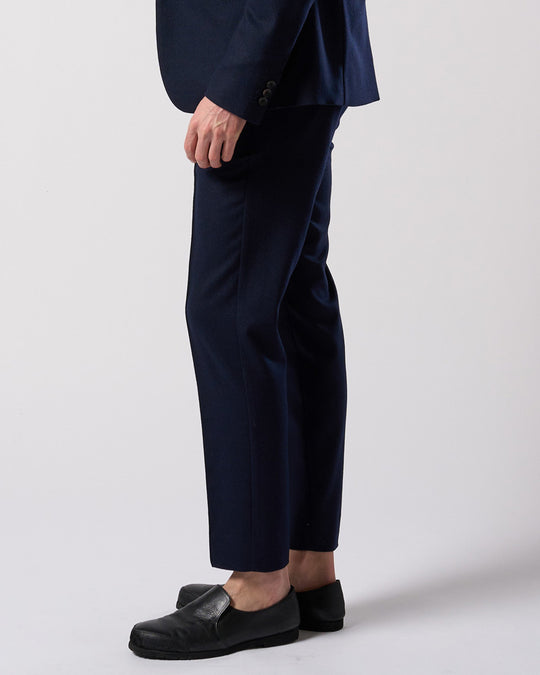 comfort pin-tuck slim slacks