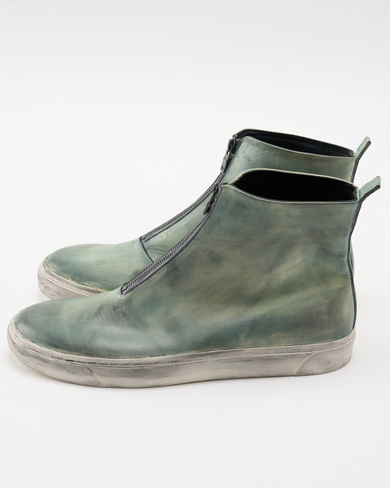 front zip bootie