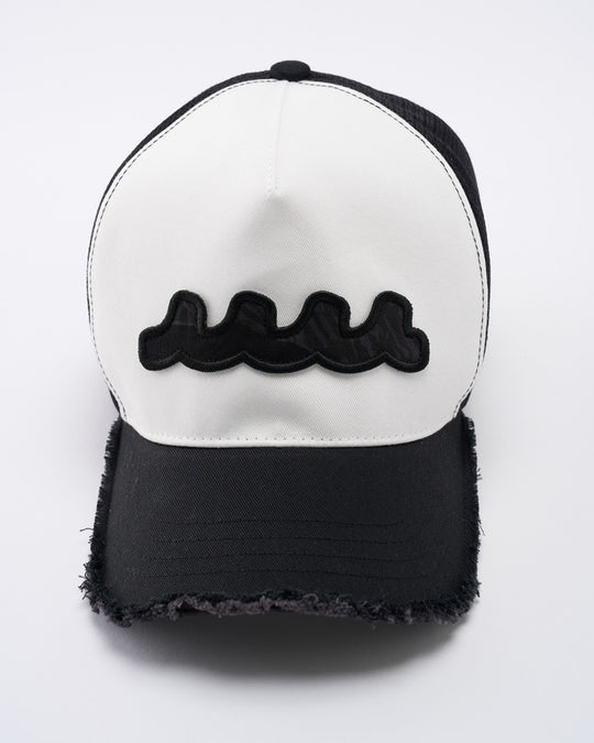 【muta × wjk】wave cut-off mesh cap