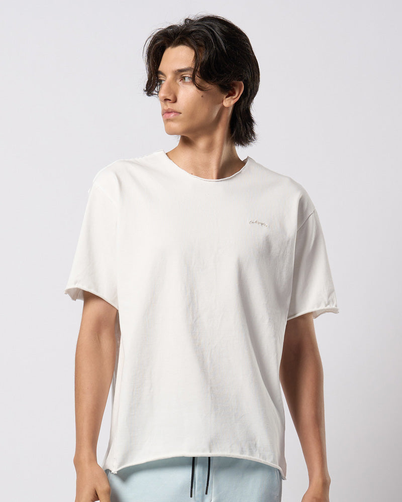 tight jersey cut-off S/S