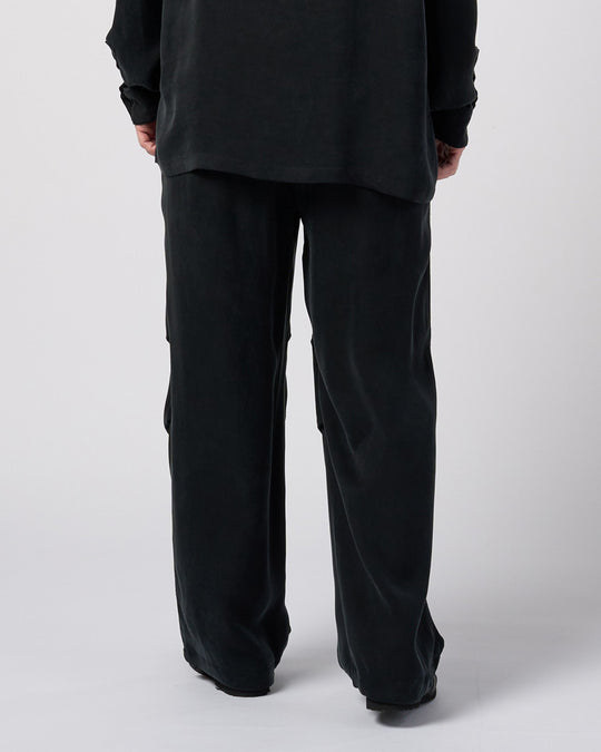cupro vintage knee tuck easy pants