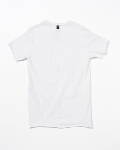 cut-off crew-neck S/S