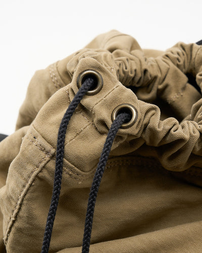 vintage drawstring tote bag