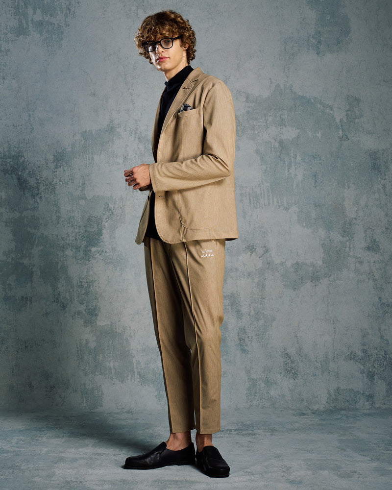 【muta × wjk】smart pin-tuck slacks