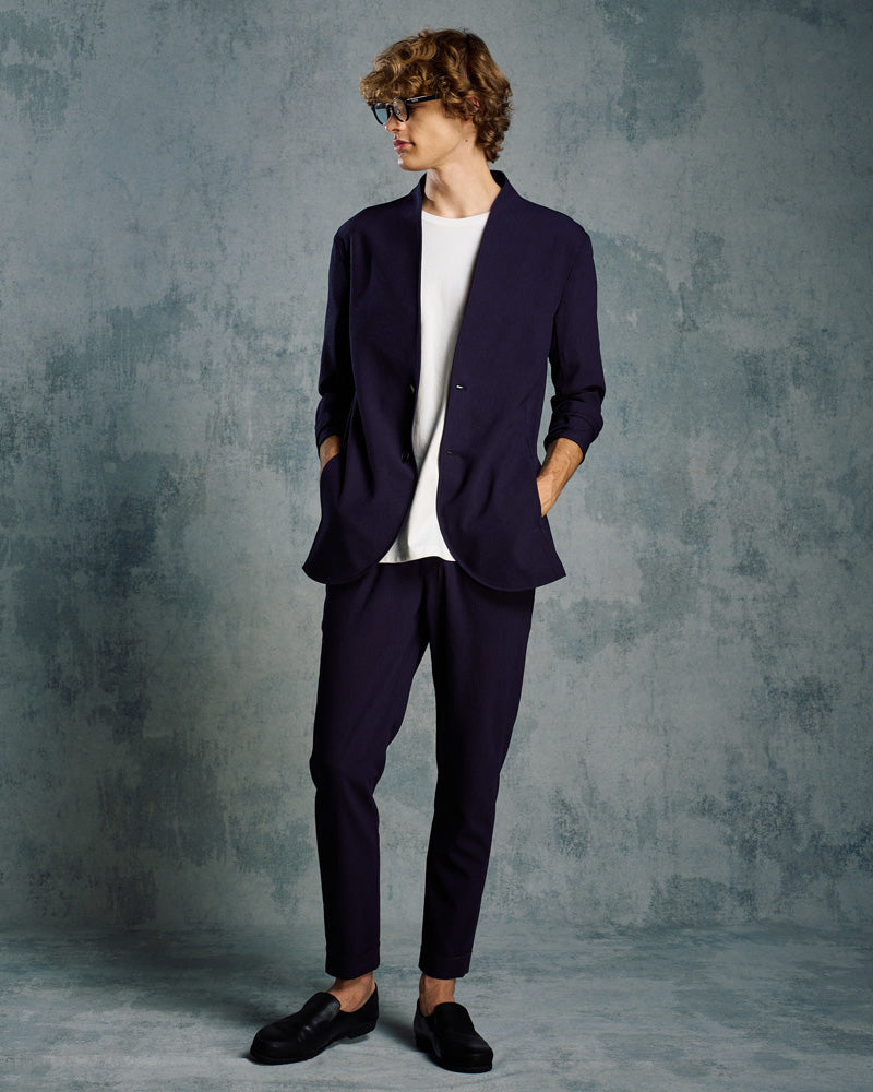 tuck slim slacks