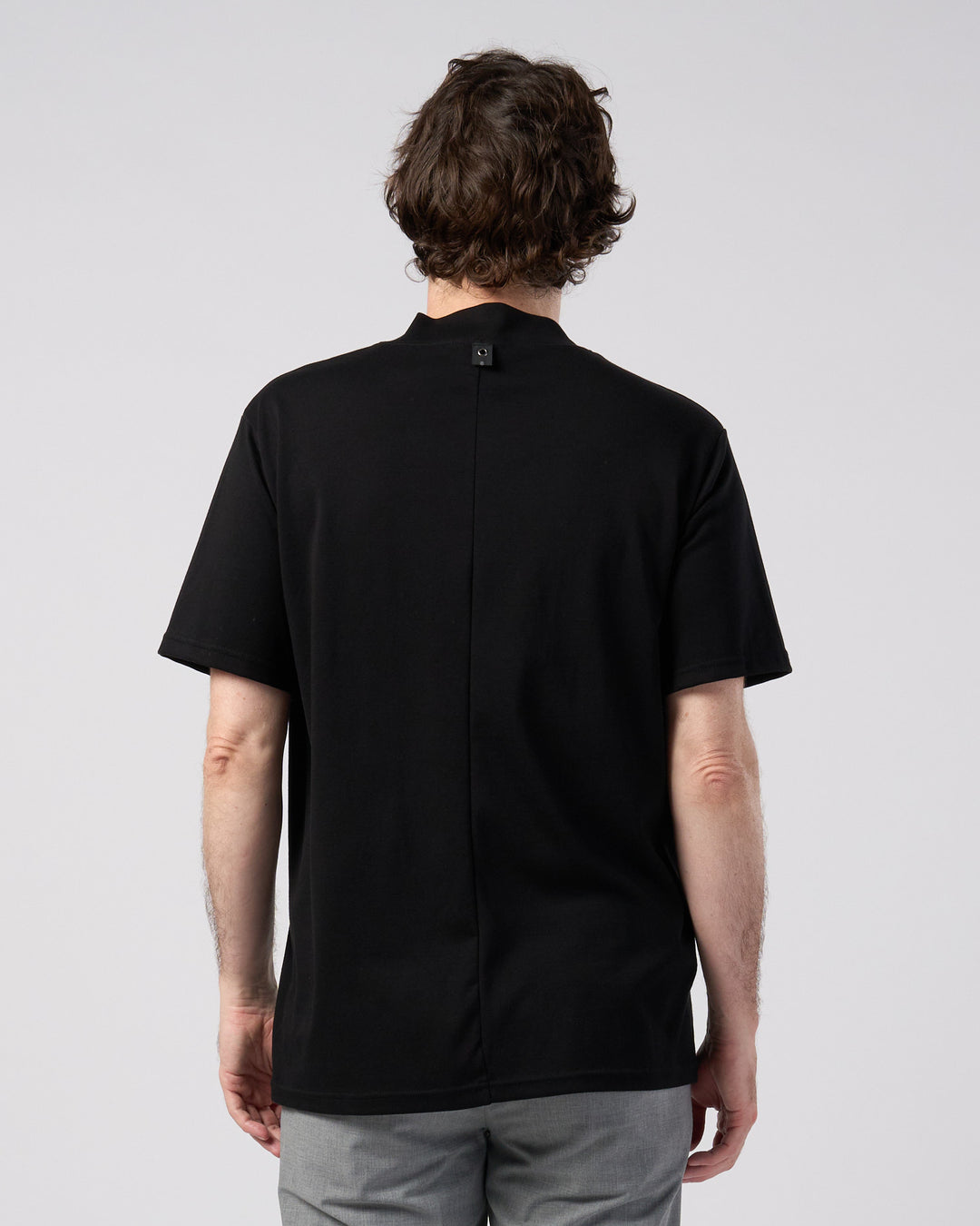 luxury cotton high back neck S/S